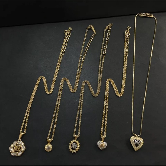 PICK ONE NINA RICCI Rhinestone Gold Tone Necklaces 2,3,5,8,10 (1,4,6,7 & 9 SOLD) - Picture 1 of 16